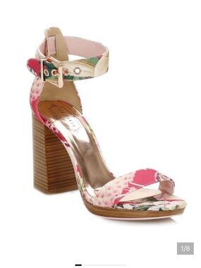 Ted Baker London Lorno Floral Heeled Sandals